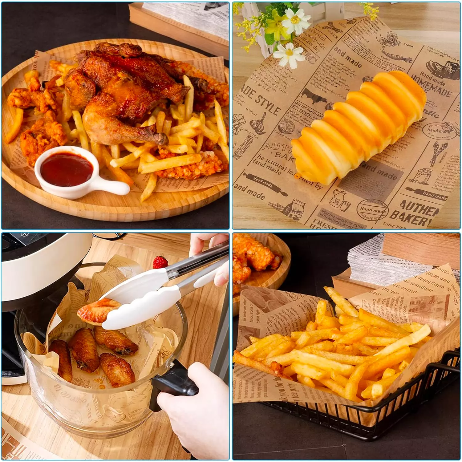 Papier recyclé anti-huile – Image 4